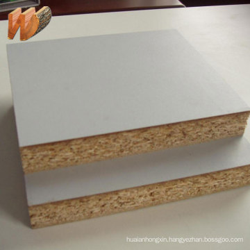 1220*2440 MM laminated particle board /melamine chipboard